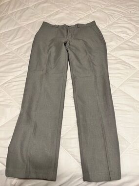 Alfani Men's Gray Dress Pants - Straight Leg